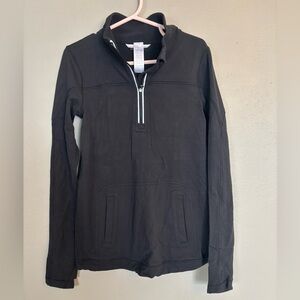Ivivva Black Zip-Up Jacket